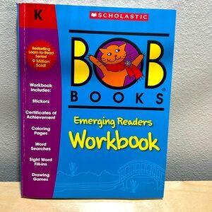 Bob books workbook, emerging readers kindergarten
